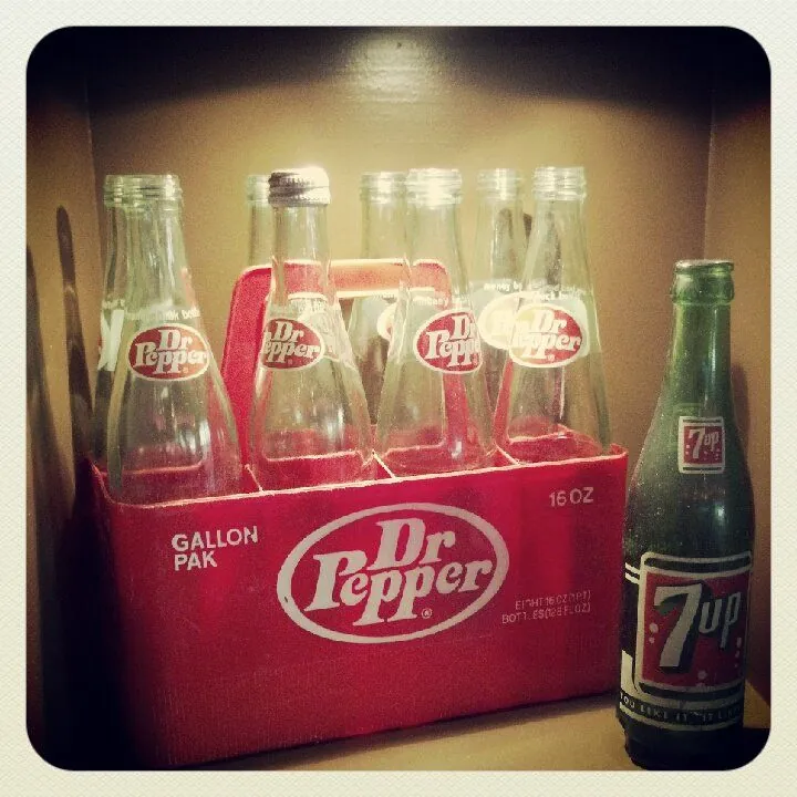 Vintage bottles collection